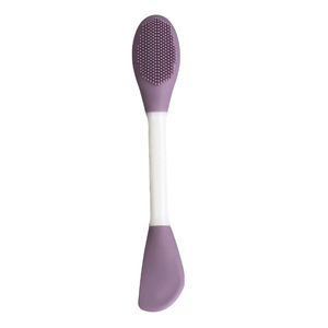 <span class=keywords><strong>Pennello</strong></span> per Maschera Detergente Manuale a Doppia <span class=keywords><strong>Punta</strong></span> in <span class=keywords><strong>Silicone</strong></span> e TPR con Applicatore Bivalente per Miscelare e Applicare Fango - Product Image 5