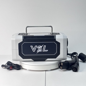 Boîte d'alimentation portable <span class=keywords><strong>V2L</strong></span> V2H <span class=keywords><strong>Tesla</strong></span> NACS 3,5 kW 5 kW, adaptateur de sortie d'alimentation EV DC vers AC - Product Image 1
