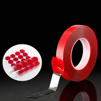 Personnalisable 12 pouces Transparent Double Face Gel Réutilisable Nano Acrylique Ruban Personnalisé Grip Ruban 5M Rouleau Adhésif