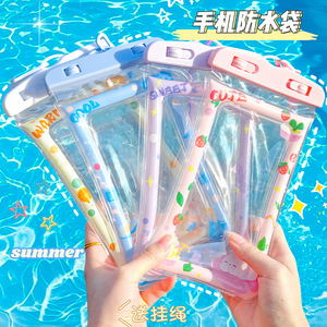 Waterproof Phone Case Transparent Reusable With Strap For Swimming Diving Touchscreen Compatible Dustproof Outdoor Use - Product Image 4