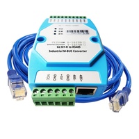 Convertidor de MBUS a Ethernet MODBUS-TCP/MODBUS-RTU, Admite hasta 500 Metros y Protocolos de Medición Personalizados