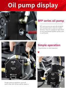 <span class=keywords><strong>Pompe</strong></span> à carburant auto-amorçante BFA01 L3071N1289 pour brûleur à gaz |   Diesel/Kérosène Métal Garantie 1,5 an DK Origin - Product Image 4