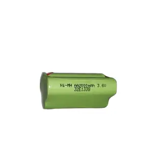 Fabricant Propre Personnalisé Ni-MH Batterie 1.2V 2.4V 3.6V 4.8V 6V 7.2V 8.4V 9.6V 10.8V 12V 14.4V AA AAA C D SC Batterie Packs