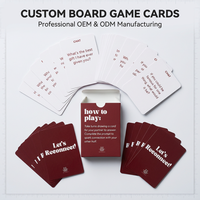 Impression personnalisée de jeux de cartes, cartes de jeux de société personnalisées, jeu de cartes personnalisé avec boîte de rangement, service OEM ODM