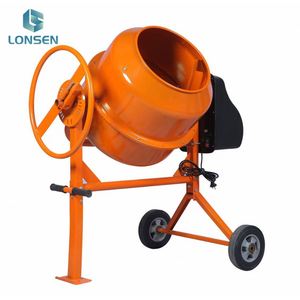 Bétonnière électrique compacte et mobile 70L-240L pour petits espaces - Product Image 4
