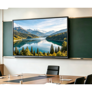 หน้าจอสัมผัสอัจฉริยะ LCD แบบออลอินวัน ขนาด 86 นิ้ว ความละเอียด 4K UHD รองรับการสัมผัส 20 จุด สำหรับห้องประชุม ห้องเรียน - Product Image 5