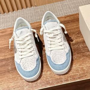 Zapatillas de Moda con Cordones, de Piel Auténtica de Diseño Original, Color Blanco, Antideslizantes, Cómodas, Transpirables - Product Image 1