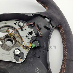 Volante de alta calidad con agujeros <span class=keywords><strong>M</strong></span> Performance para BMW E90 E92 E93 Volante de coche - Product Image 3