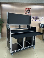 Flight case pour DJ, multi-médias, gestion d'événements, station de travail DJ