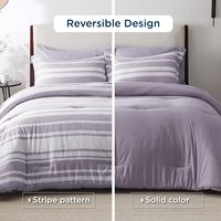 Ensembles de couettes Queen 7 pièces Seersucker lit dans un sac couettes avec drap plat taie d'oreiller et taie d'oreiller