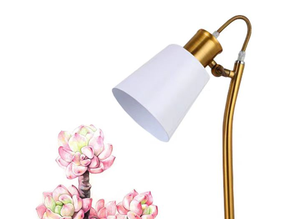 Universal <strong>40W</strong> Power Bedroom Office Lighting Round <strong>Table</strong> Lighting Black+glod Desk <strong>Lamps</strong> Cylindrical <strong>Read</strong> <strong>Lamp</strong> - Product Image 6