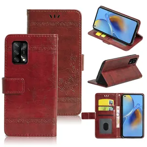 Casing ponsel kulit kelas atas, pelindung telepon genggam dengan magnet Flip Coverc untuk VIVO IQOO Z7 Y11 Y02 Y02A Y22 Y22S Y35 Y02S Y16 S16 V27 Pro