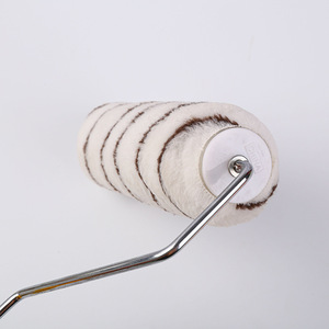 ลูกกลิ้งทาสีผนังแบบปรับแต่งได้สำหรับงานอุตสาหกรรม DIY ขนาด 4/6/9 นิ้ว พร้อมกาวโพลีเอสเตอร์แบบร้อนละลาย - Product Image 1