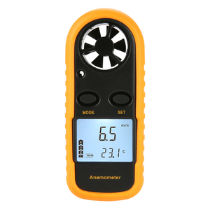 Anémomètre numérique portable professionnel, testeur de vitesse du vent et débitmètre d'air, usine d'origine chinoise - Product Image 3