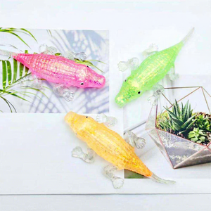New Design Cute Squeeze Crocodile with Maltose <b>Squishy</b> Toy for Girls-Fidget Stress Relief Squeeze Animals Custom Sizes - Product Image 3