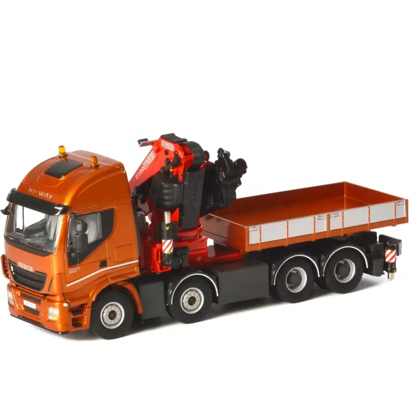 New Custom hochwertige Druckguss Modell LKW Spielzeug Anhänger Container Spielzeug