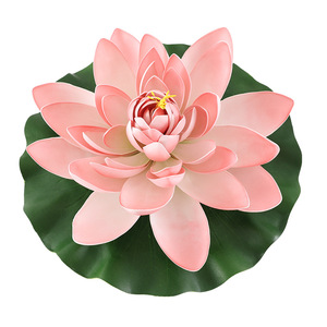 <span class=keywords><strong>D</strong></span>écoration <span class=keywords><strong>de</strong></span> lotus artificielle, lotus flottant <span class=keywords><strong>pour</strong></span> aquarium, étang, aménagement paysager, ornements en plastique, lotus endormi, accessoires <span class=keywords><strong>de</strong></span> Bouddha - Product Image 4