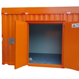 Conteneur de stockage industriel en panneaux sandwich pour feux d'artifice et bouteilles de gaz, avec armoire de sécurité - Product Image 1