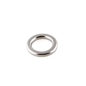 High quality sterling sliver stainless steel solid ring fishing jigging solid ring