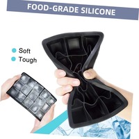 Moule à glaçons en silicone de grande taille à 15 cavités, sans BPA, réutilisable, facile à démouler, avec couvercles amovibles pour la cuisine
