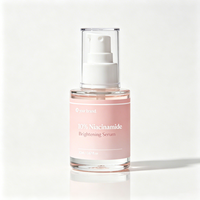 Sérum éclaircissant à la niacinamide pour éliminer les taches brunes, sérum visage quotidien léger à base d'eau, marque privée