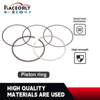 RACEORLY 11258693017 11255A2B439 Jeu de segments de piston fendus 82mm 1,2 + 1,5 + 2,0 pour BMW B48B20 2.0T faible puissance