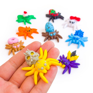 Juguete Promocional, Araña Impresa en 3D, Adorno Popular con Articulaciones Móviles para Micro-paisajes DIY - Product Image 1