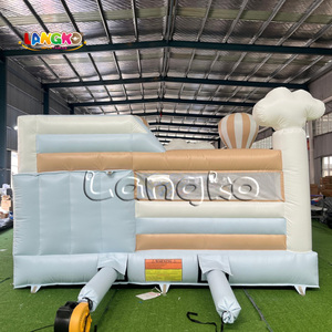 Castillo Inflable con Forma <span class=keywords><strong>de</strong></span> Globo Aerostático, Artículos <span class=keywords><strong>de</strong></span> <span class=keywords><strong>Alquiler</strong></span> <span class=keywords><strong>para</strong></span> Eventos, Castillo Hinchable <span class=keywords><strong>de</strong></span> Grado Comercial <span class=keywords><strong>para</strong></span> Fiestas Infantiles - Product Image 6