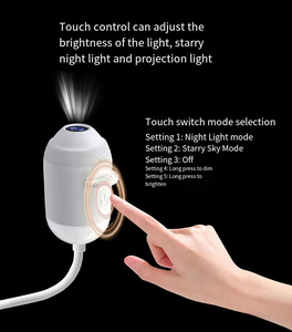 Yinzam HY300 Car Vehicle for Ocean Star <strong>Projector</strong> 300 Lumens 4K Built-in <strong>Speakers</strong> 24 Films Portable Ambient Night Lamp for - Product Image 2
