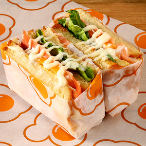 Giấy gói bánh mì, bánh ngọt, bánh burger, bánh sandwich in ấn tùy chỉnh, phủ PE, chất lượng thực phẩm, có logo - Product Image 5