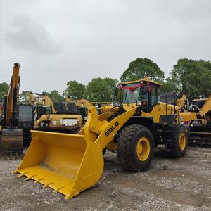 Livraison gratuite comme à l'état neuf Prix bas 5 tonnes Lingong L956F Chargeur d'occasion EPA CE Compliant Engine Gearbox Gear Pump Bearing - Product Image 3