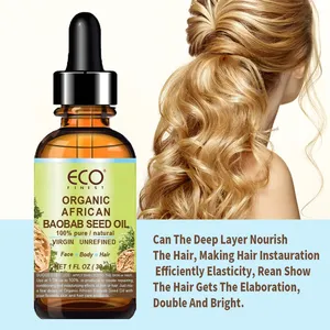 100% Pure Natural Organic Virgin Cold Pressed Carrier Oil Baobab Seed Oil For Skin Hair Lip And Nail Care -462178