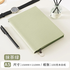 Taccuino personalizzato A5 diario carino manuale creativo semplice in pelle per studenti Color caramella <span class=keywords><strong>Notebook</strong></span> - Product Image 3