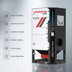 Coletor de Pó Cilíndrico Yongsta de Alta Eficiência 99,99% com Novo Sistema de Filtragem, Fluxo de Ar de 3000CFM, Aço Carbono, 10 Galões, Trifásico - Product Image 5