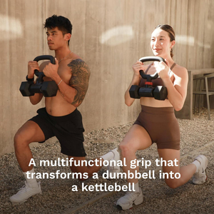 Convertitore da manubrio a kettlebell per palestra domestica, maniglia per kettlebell con pesi regolabili per sollevamento pesi - Product Image 6