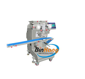 Machine industrielle automatique française d'encrustation de boulettes de viande pour macaron et biscuits pour faire des <span class=keywords><strong>croquettes</strong></span> - Product Image 1