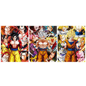 Affiche murale <span class=keywords><strong>manga</strong></span> holographique 3D lenticulaire personnalisée en gros Dragon Ball Z Goku Affiche anime 3D lenticulaire - Product Image 4
