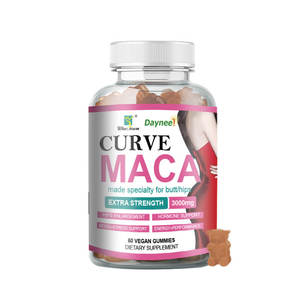 Gomitas CURVE MACA para Glúteos y Caderas, Extra Fuerte, 60 Unidades, 24 Meses de Duración - Product Image 5