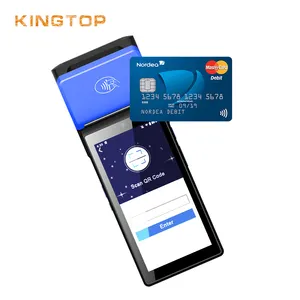 KINGTOP 5G WIFI Mobile Computers With Barcode Scanner For Logistics RFID Scanner Android 12.0 PDA Devices