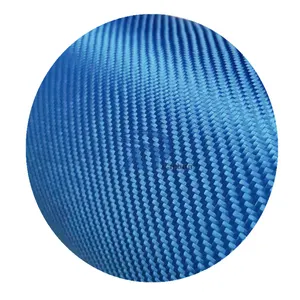 Tissu en Fiber de verre galvanisé sergé de haute qualité tissu en Fiber de verre reflets de tissu en fibre de carbone bleu
