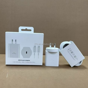 <span class=keywords><strong>Original</strong></span> <span class=keywords><strong>de</strong></span> fábrica AU Plug T4511 45W USB C <span class=keywords><strong>cargador</strong></span> + 5A 1,8 M Cable Kit 45W <span class=keywords><strong>Cargador</strong></span> rápido para <span class=keywords><strong>Samsung</strong></span> S24/S23/S22 Ultra Series - Product Image 4