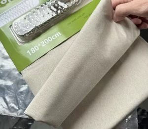 <strong>Long</strong> Linen Waterproof and Mildew Resistant <strong>80</strong> <strong>Inch</strong> Weighted Cloth Bathroom <strong>Shower</strong> <strong>Curtain</strong> Set With Hook
