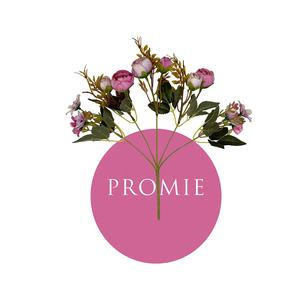 2025 gran oferta decoración de seda flores DIY hermosa rosa peonía flores artificiales pequeño ramo Flores fiesta en casa decoración de la boda - Product Image 5