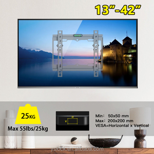Support mural TV économique inclinable <span class=keywords><strong>VESA</strong></span> 200*200 support mural TV pour 13-42 pouces 286CTL - Product Image 3