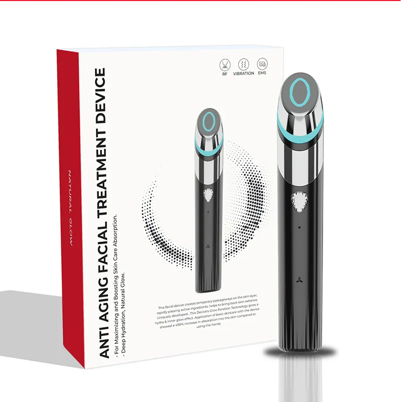 Tuổi OEM Booster Red LED liệu pháp ánh sáng mặt Eye Massager loại bỏ nếp nhăn Thiết bị chăm sóc da mặt Cây Đũa Phép