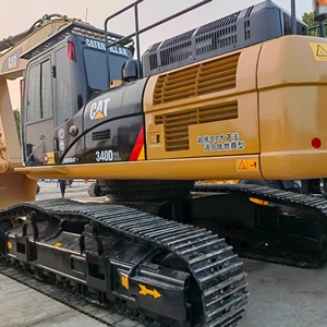 Pour excavatrice hydraulique diesel jaune de 40 tonnes 340D2L avec moteur Cummins, boîte de vitesses et PLC - Product Image 4