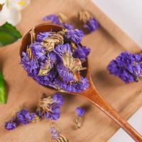 Bunga ungu kering kualitas tinggi untuk teh atau Dekorasi lupa saya bukan bunga kering Myosotis sylvatica dalam longgar