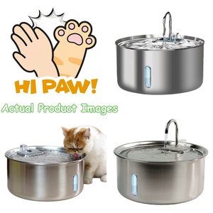 Fontanella d'Acqua Automatica per Animali Domestici <span class=keywords><strong>in</strong></span> Acciaio Inox, Dispenser d'Acqua da 7L, Ricaricabile, per <span class=keywords><strong>Gatti</strong></span> <span class=keywords><strong>e</strong></span> <span class=keywords><strong>Cani</strong></span>, Uso Interno - Product Image 2