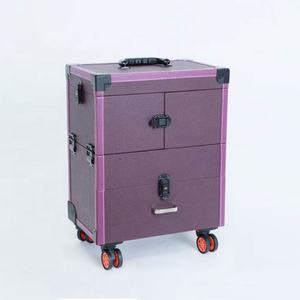 <span class=keywords><strong>Maquillaje</strong></span> <span class=keywords><strong>Profesional</strong></span> artista vanidad carrito <span class=keywords><strong>de</strong></span> equipaje fabricantes con cajones con espejo con cerradura sobre ruedas <span class=keywords><strong>precio</strong></span> al por mayor - Product Image 2
