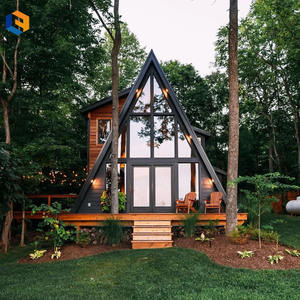 Piccolo di lusso moderno modificato triangolo prefabbricato case edifici paese contenitore casa cabina per Resort Hotel - Product Image 1